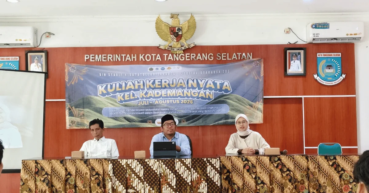 KKN Jyotirvidyakarsa Kelompok 103 UIN Jakarta Resmi Memulai Pengabdian: Bangun Sinergi Bersama Masyarakat Kelurahan Kademangan