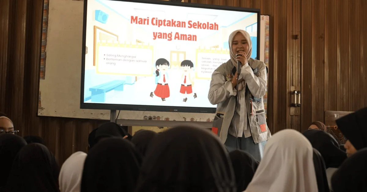 KKN 280 Dharmavira UIN Jakarta Tanamkan Nilai Empati melalui Edukasi Anti-Bullying di SDN Mekarsari