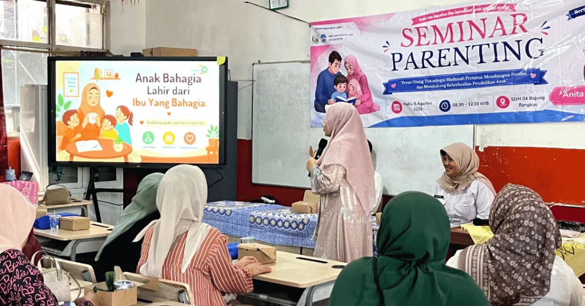 Jadi Orang Tua yang Dirindukan: KKN 193 Navaraya Gelar Seminar Parenting untuk Wali Murid Kelas 1 SDN Bojongrangkas 04