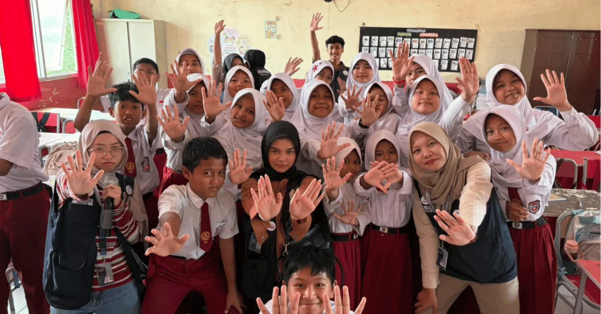 KKN 128 Adhyaksara UIN Jakarta Edukasi Siswa SDN Citayam 1 melalui Gerakan “Stop Bullying”