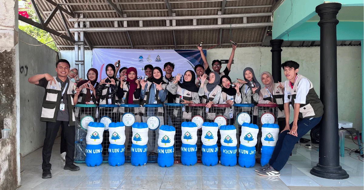 KKN 205 Akshayana UIN Jakarta Sosialisasikan Program SERASI untuk Tingkatkan Kesadaran Pengelolaan Sampah
