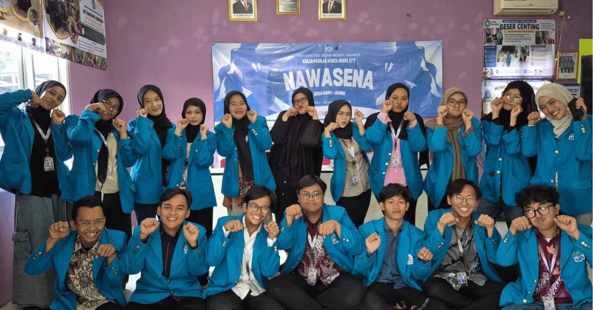 Satu Perjalanan Berakhir, Seribu Kenangan Terukir: KKN 277 Nawasena UIN Jakarta Tutup Pengabdian di Desa Daru
