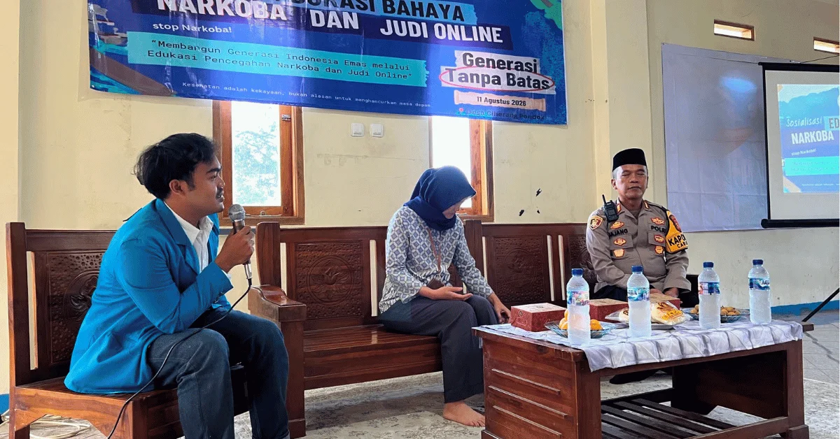 KKN Nawadhikari 163 UIN Jakarta Edukasi Bahaya Narkoba dan Judi Online, Ajak Generasi Muda Berani Menjaga Diri