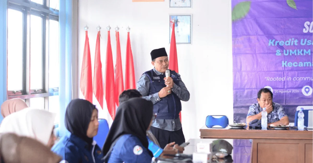 KKN 145 Adhikara UIN Jakarta Dorong Penguatan UMKM melalui Sosialisasi KUR di Kecamatan Pamijahan