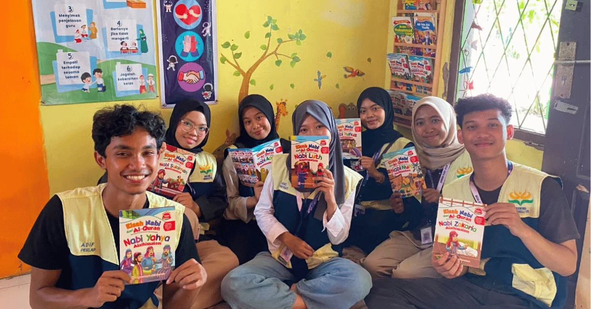 KKN 283 Nouvelle Vie UIN Jakarta Hadirkan Pojok Baca di SDN Sukamanah dan MI Mathla’ul Huda