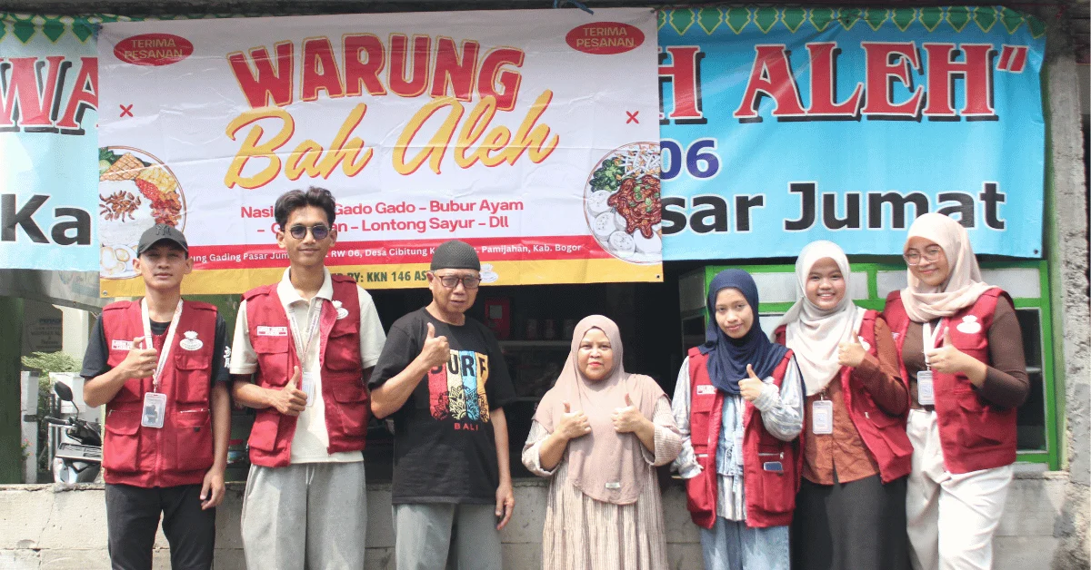 KKN 146 Astaviora UIN Jakarta Bantu Branding UMKM Cibitung Kulon melalui Program Asta-Preneur