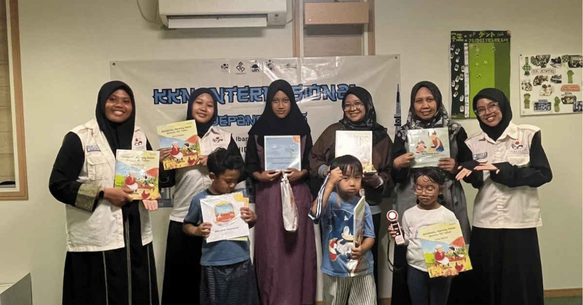 KKN Internasional Jepang UIN Jakarta dan PT Sugity Hadirkan Buku Cerita Berbahasa Indonesia bagi Anak Diaspora di Ibaraki