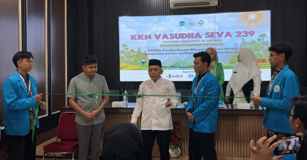 KKN 239 Vasudha Seva Resmi Memulai Pengabdian di Desa Cicalengka melalui Program PADMA