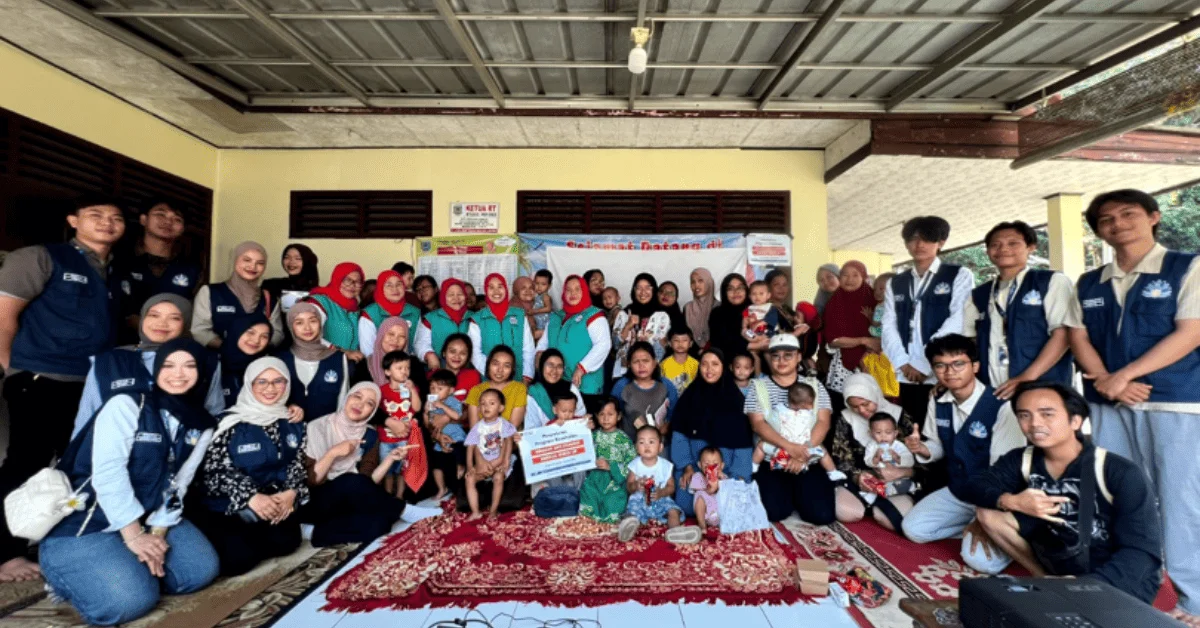 Cegah Stunting Sejak Dini, KKN 109 Nawakara Gelar Sosialisasi GENTING di Serua