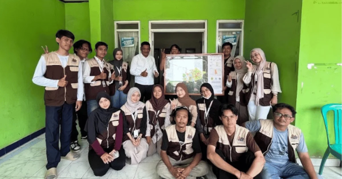 KKN Karibhapraya 210 UIN Jakarta Petakan Wilayah dan Susun Profil Digital Desa Kampung Sawah
