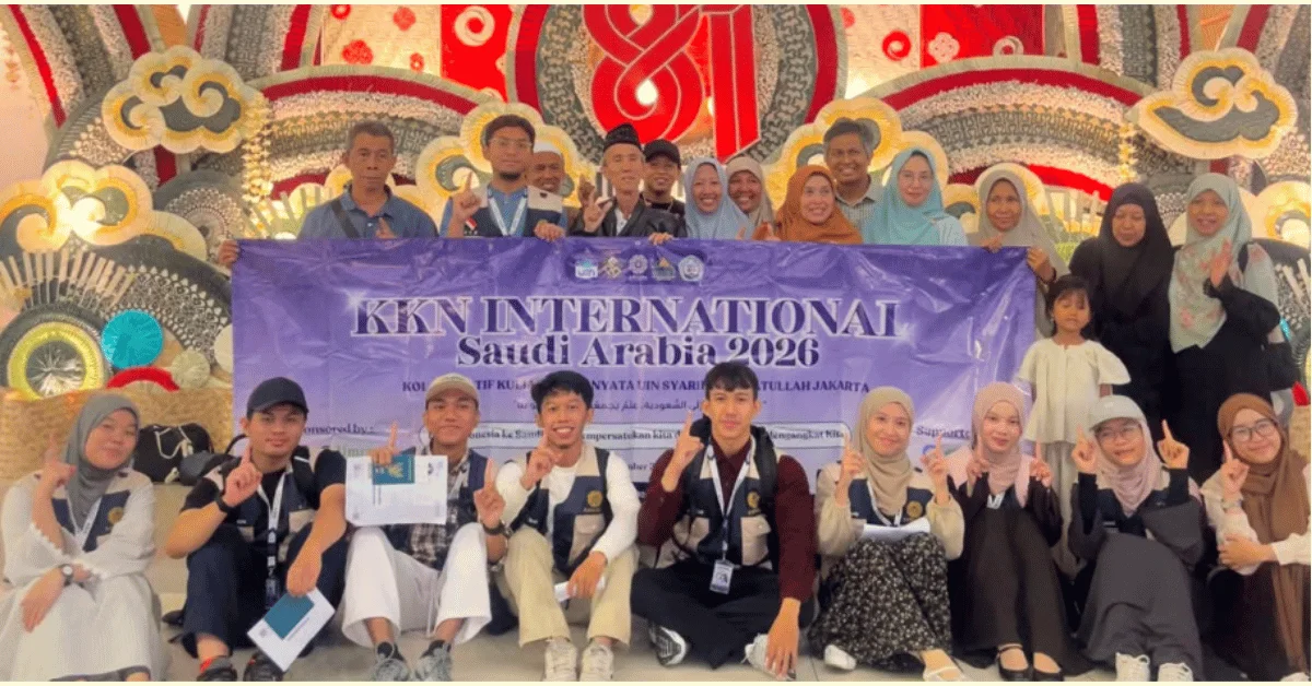 UIN Jakarta Lepas 10 Delegasi KKN Internasional ke Arab Saudi, Bawa Misi Pengabdian di Makkah dan Madinah